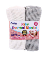 2PK BABY THERMAL BLANKET 70X90 CM